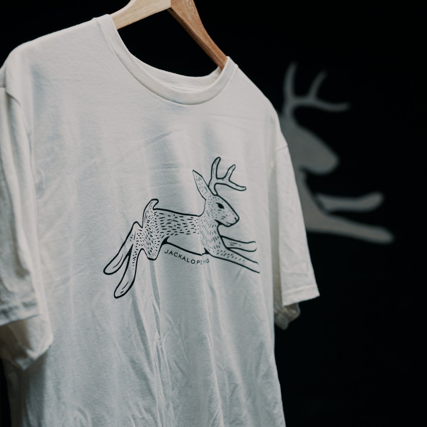 Jackalope White Jack T-Shirt